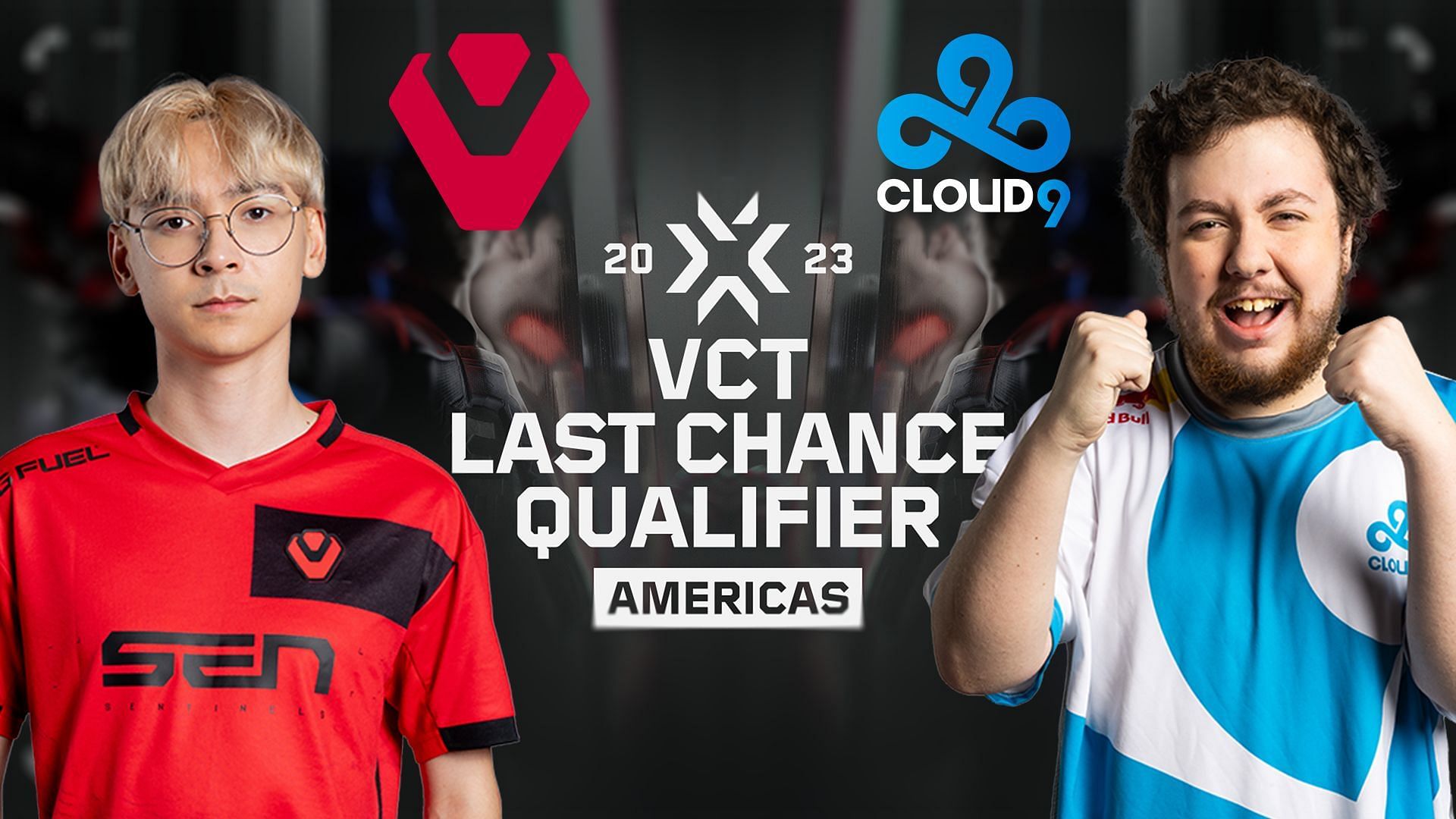 Sentinels vs Cloud9 in VCT Americas LCQ 2023 (Image via Sportskeeda)