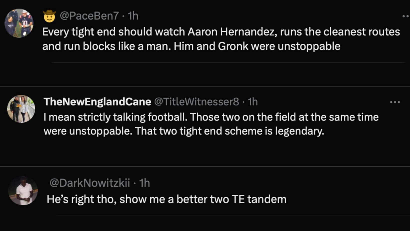 Fans on loving the Hernandez - Gronkowski duo back in 2010&#039;s