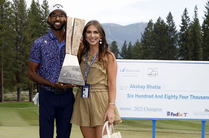 Akshay Bhatia’s $684,000 win at 2023 Barracuda Championship takes his career earnings to over $2,000,000