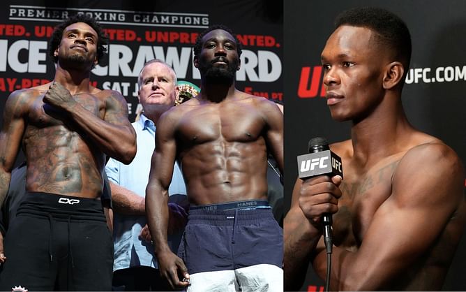 "You guys were robbing the world of seeing who the best is" - Israel Adesanya says Errol Spence Jr. vs. Terence Crawford will change boxing culture