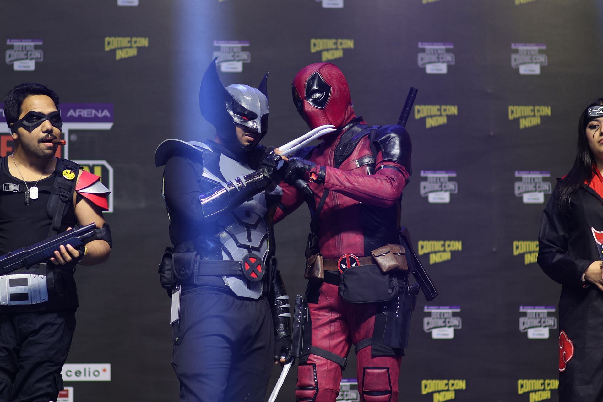 Cosplayers at the competition at Delhi Comic Con 2022 (Image via event&#039;s official Instagram)
