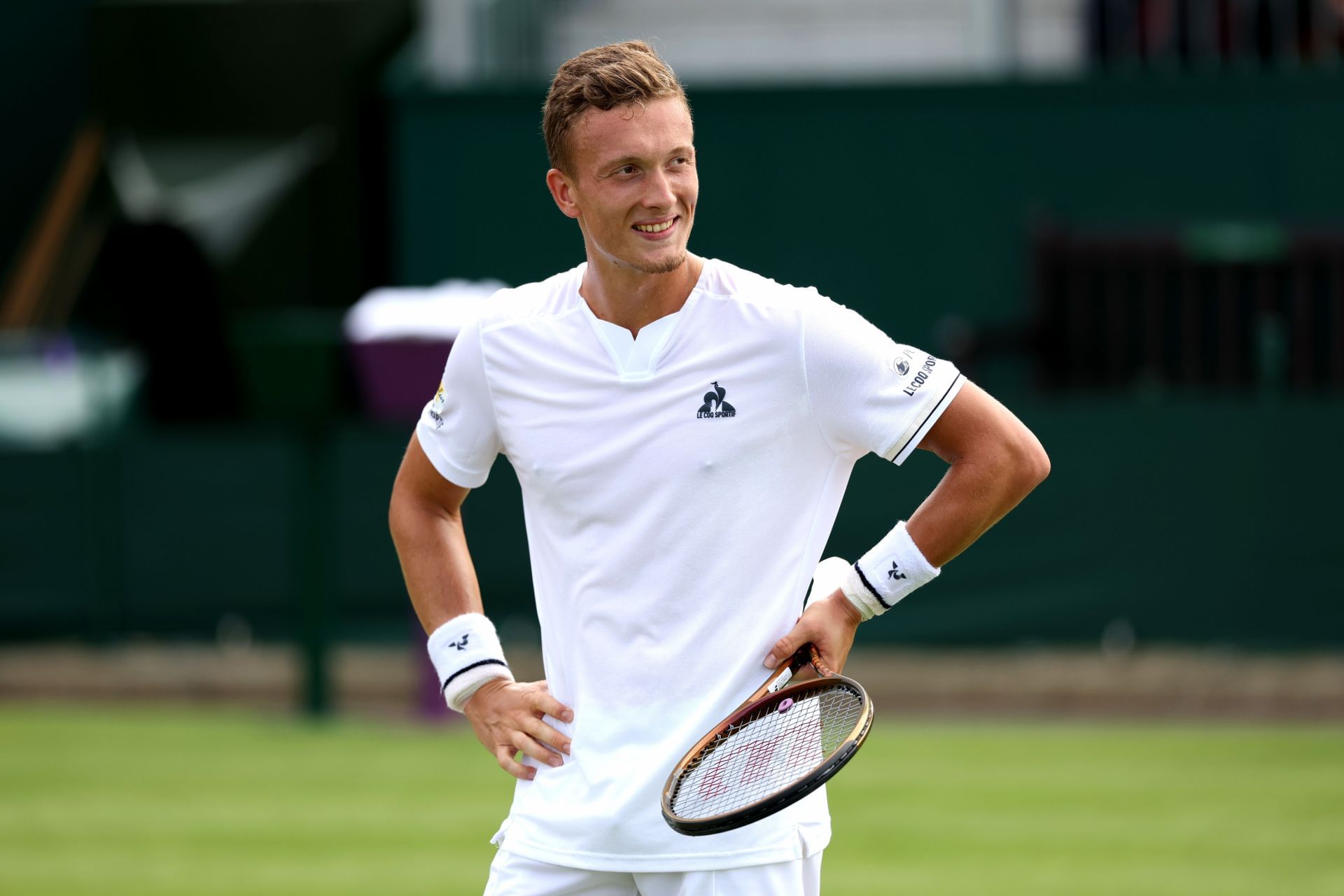 Jiri Lehecka at the 2023 Wimbledon