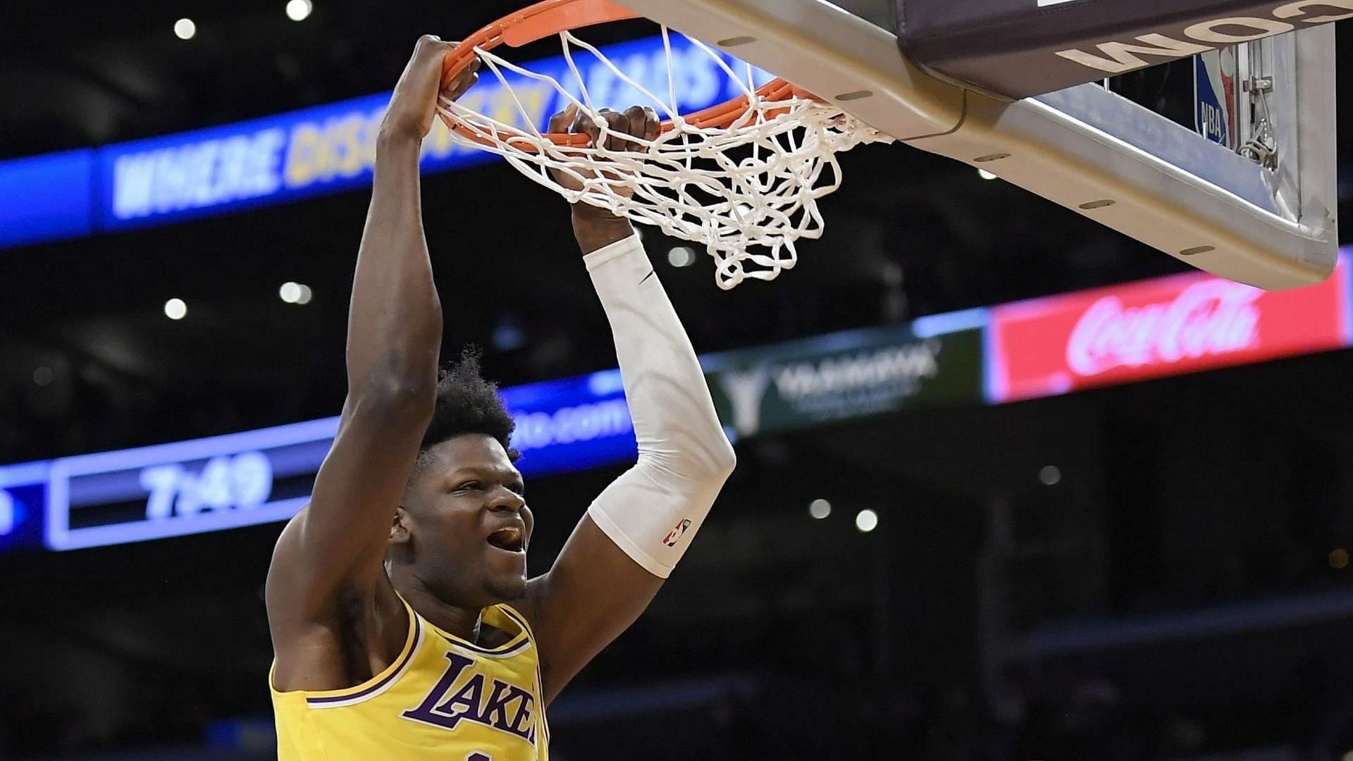 Mo Bamba during his time with the LA Lakers.