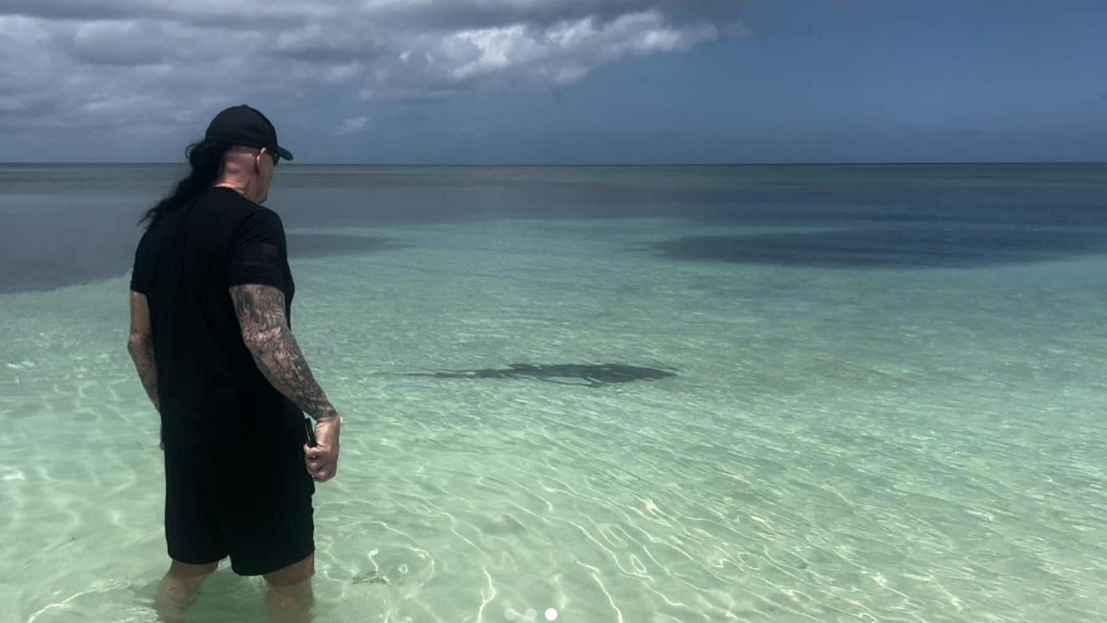 Even the sharks are scared of The Deadman.