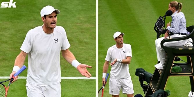 "Right underneath the nose, they shouldn't miss that" - Andy Murray laments crucial mistake that cost him Wimbledon win against Stefanos Tsitsipas