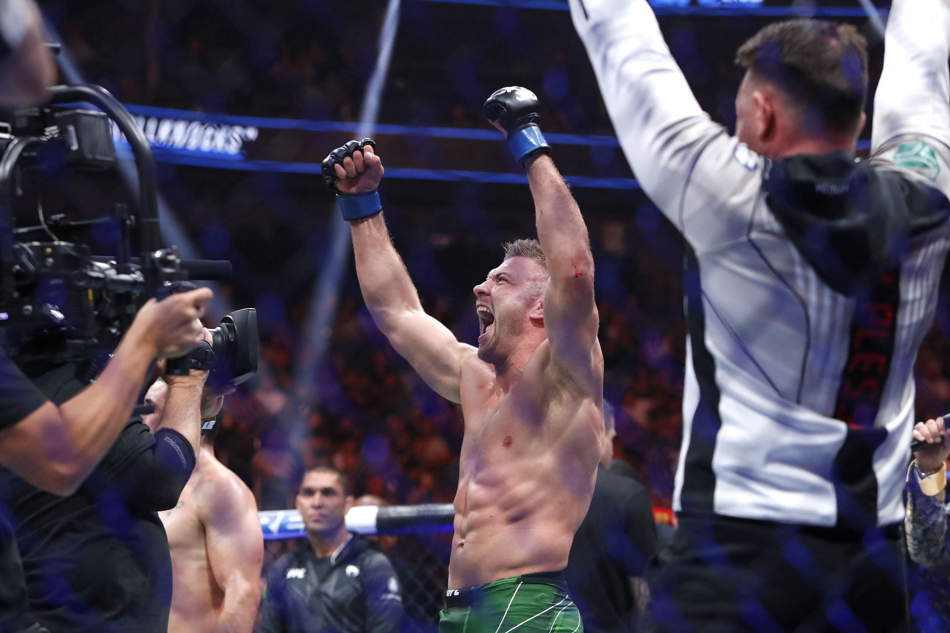 Dricus du Plessis picked up the biggest win of his career over Robert Whittaker
