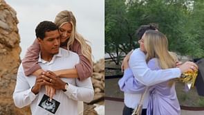 WATCH: Isaac Rochell's wife Allison Kuch surprises family with pregnancy reveal - "Oh my f**king God!"