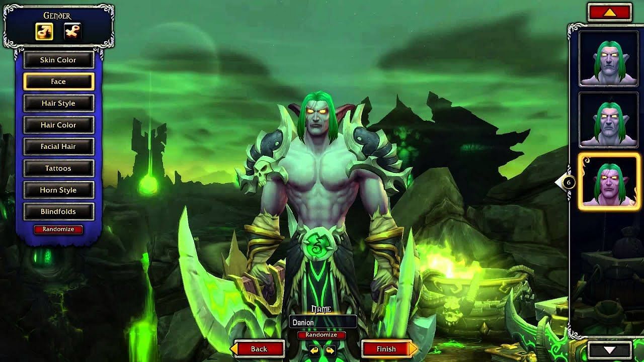 World of Warcraft - Night Elf Demon Hunter (Image via Blizzard)