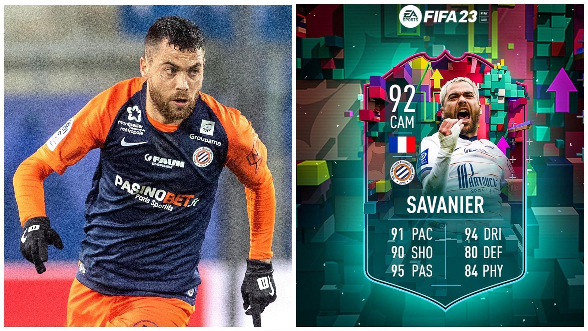 Level Up Savanier has been leaked (Images via Getty and Twitter/FUT Sheriff)