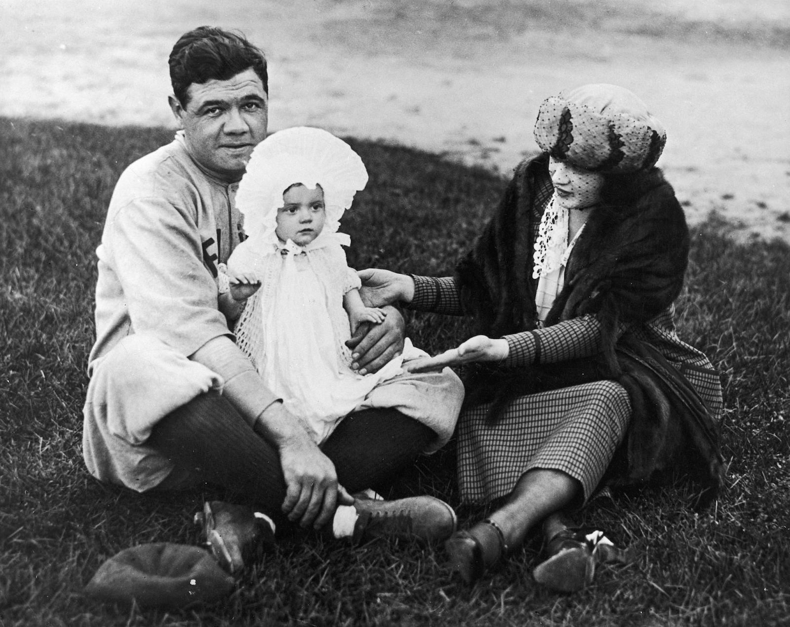 Babe Ruth and Helen Woodford with Dorthy