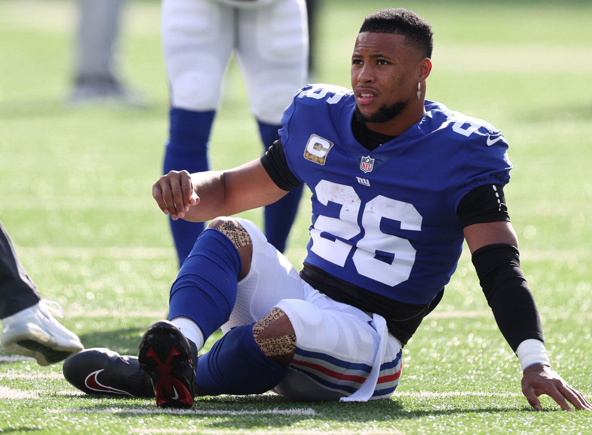 Ari Meirov on X: #Giants RB Saquon Barkley is believed to have