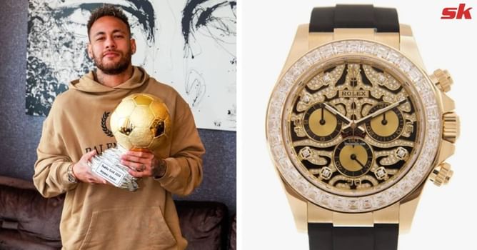 PSG icon Neymar owns incredible watch collection including hand-painted Richard Mille worth £1.5 million and Batman-inspired Rolex