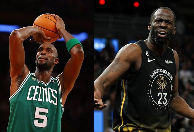“Got flamed twice by accident” – NBA fans troll Draymond Green for beefing with Kevin Garnett over a fake tweet