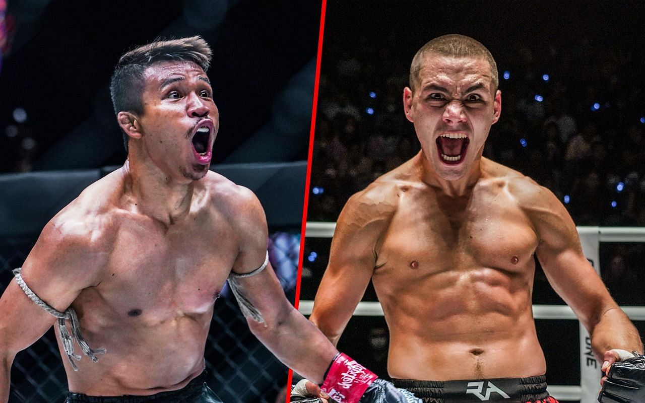 Superlek Kiatmoo9 and Tagir Khalilov. [Image: ONE Championship]