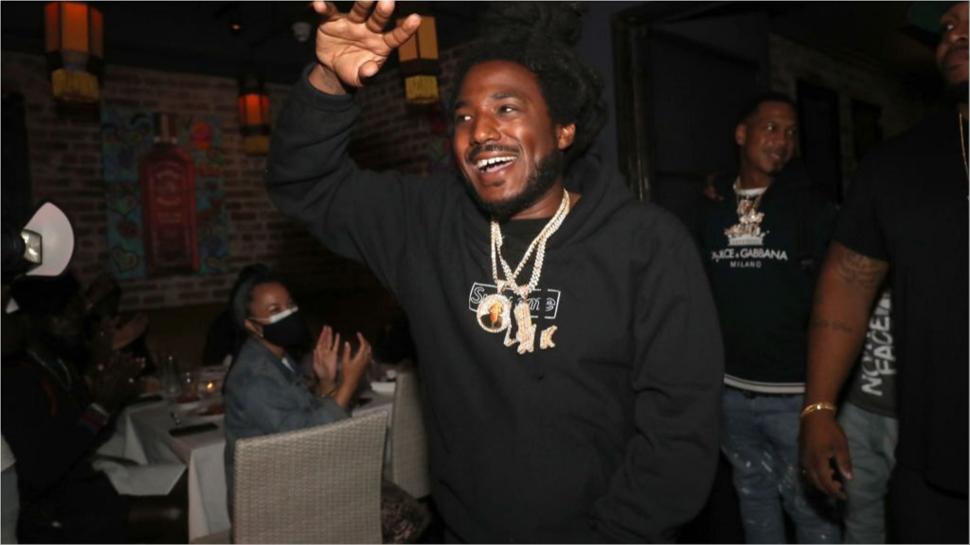 Mozzy pleaded guilty to a federal gun charge in 2022 (Image via Johnny Nunez/Getty Images)