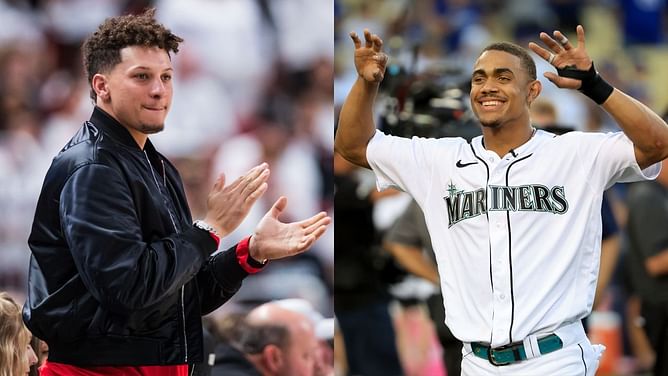 Patrick Mahomes left stunned as Julio Rodriguez puts on a show at MLB Home Run Derby 2023 - "That was wild!!!"
