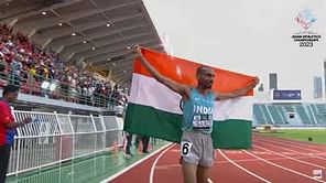 Asian Athletics Championships 2023: Ajay Kumar Saroj grabs gold and Aishwarya Mishra wins bronze for India