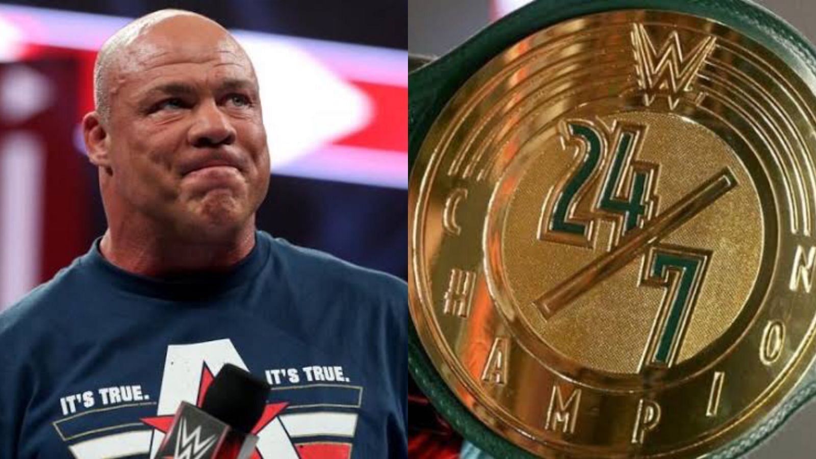 Kurt Angle spoke highly of former WWE 24/7 Champion