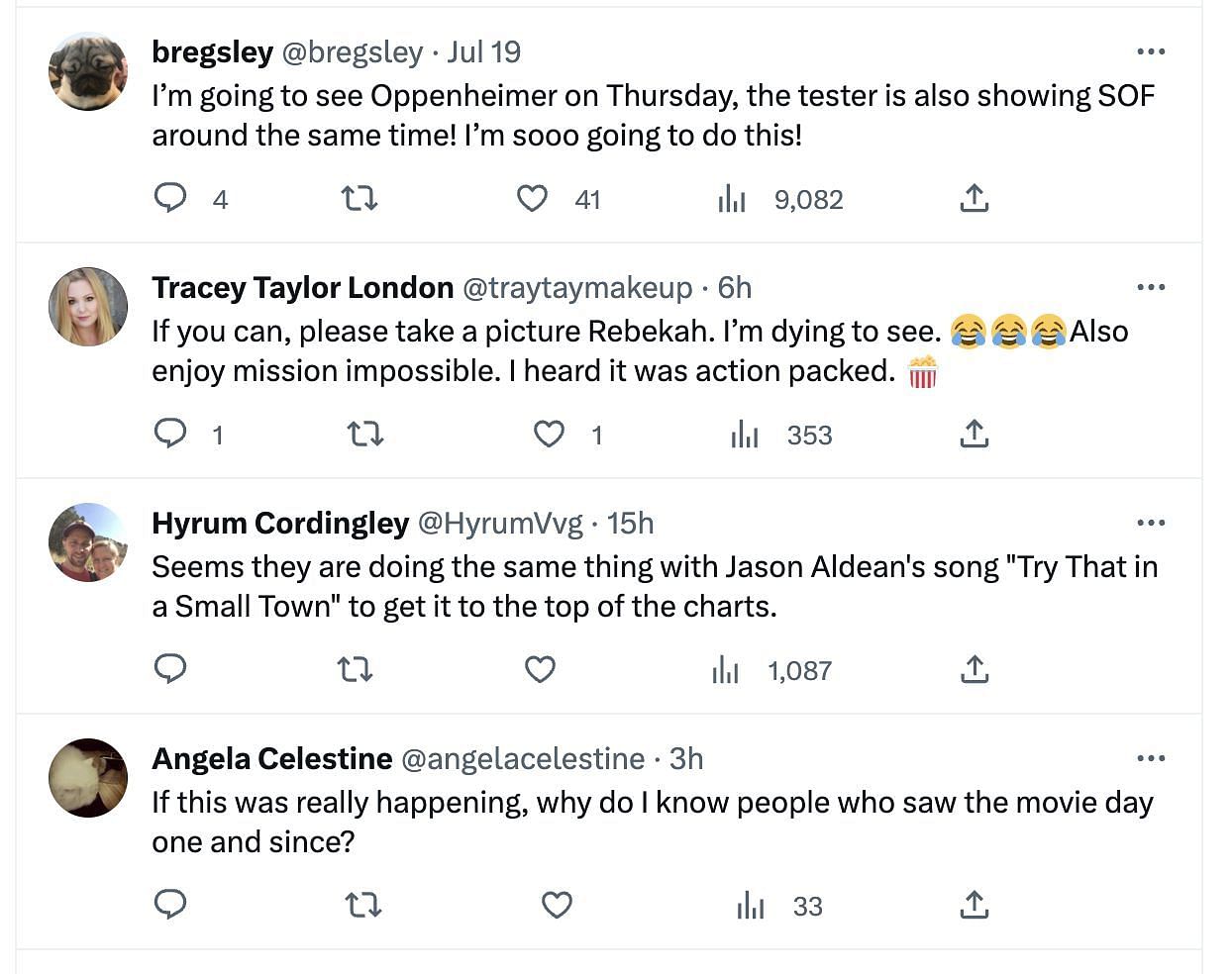 Social media users claim that the movie made on Tim Ballard is astroturfing as tickets across the country are sold out, but theatres are found to be empty. (Image via Twitter)