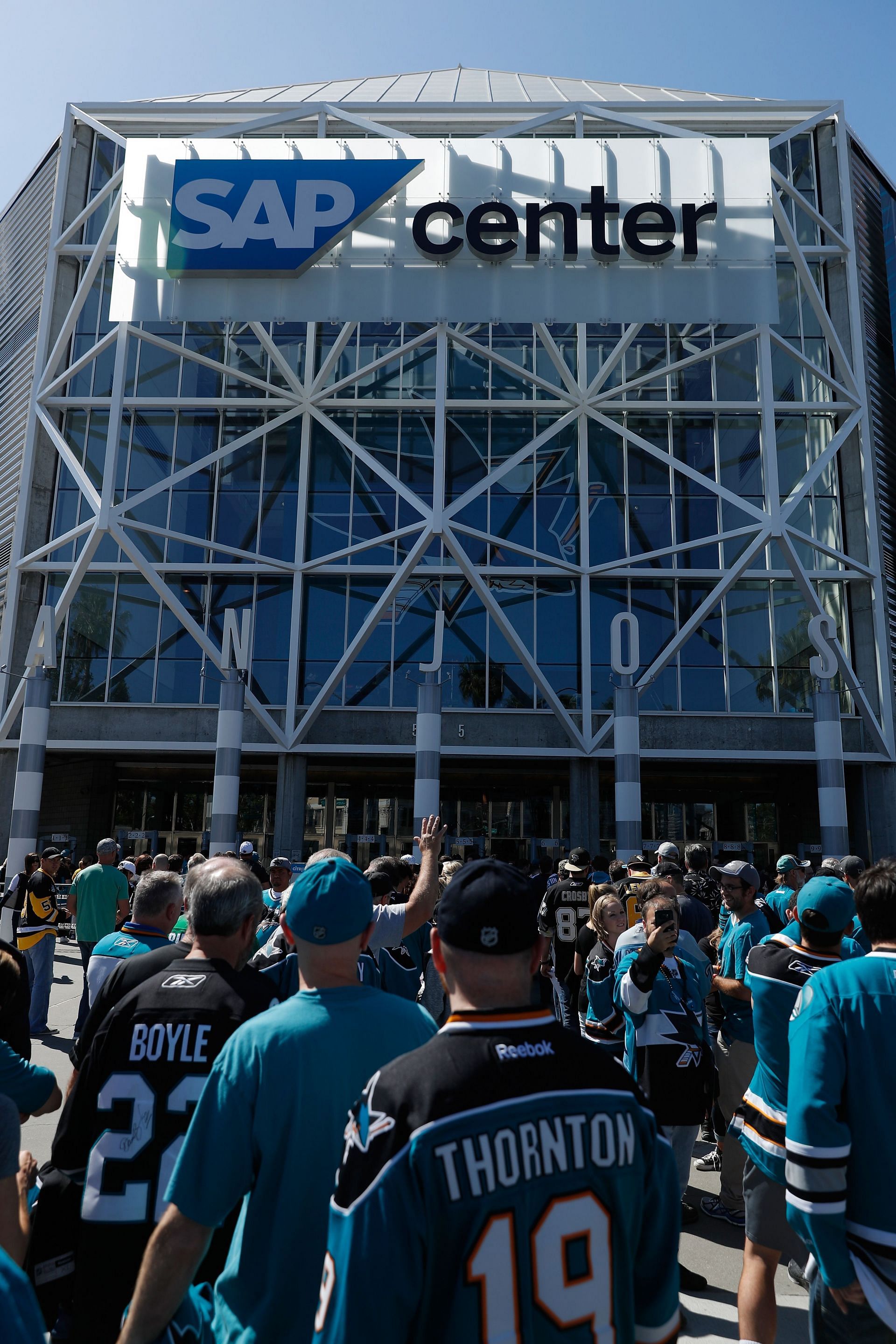 The SAP Center is one of the arenas that need renovations