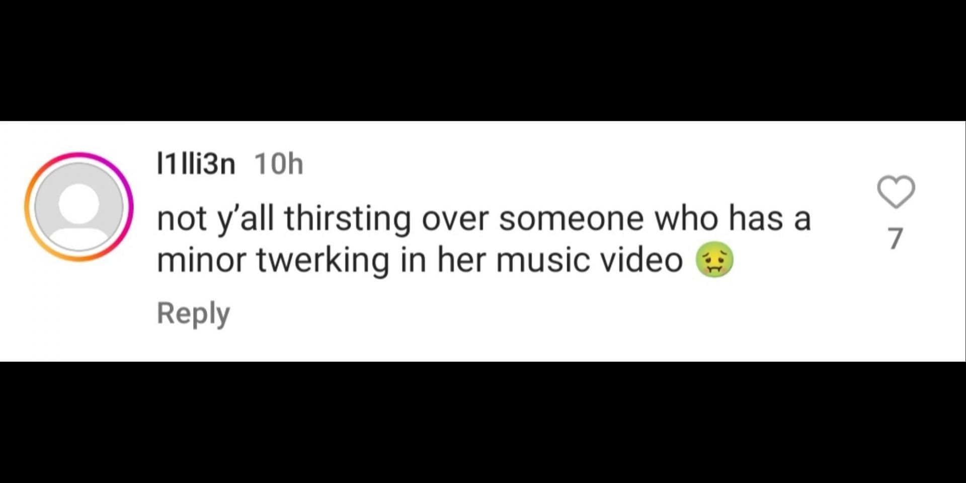 Internet slams the Bronx rapper for casting a minor in her Deli twerking music video. (Image via Instagram/@icespice)