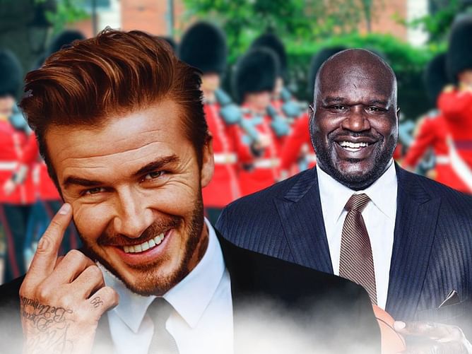When Shaquille O'Neal invited trouble over a $50,000 bet and almost got arrested by Queen's guards - "I'm the Black David Beckham"