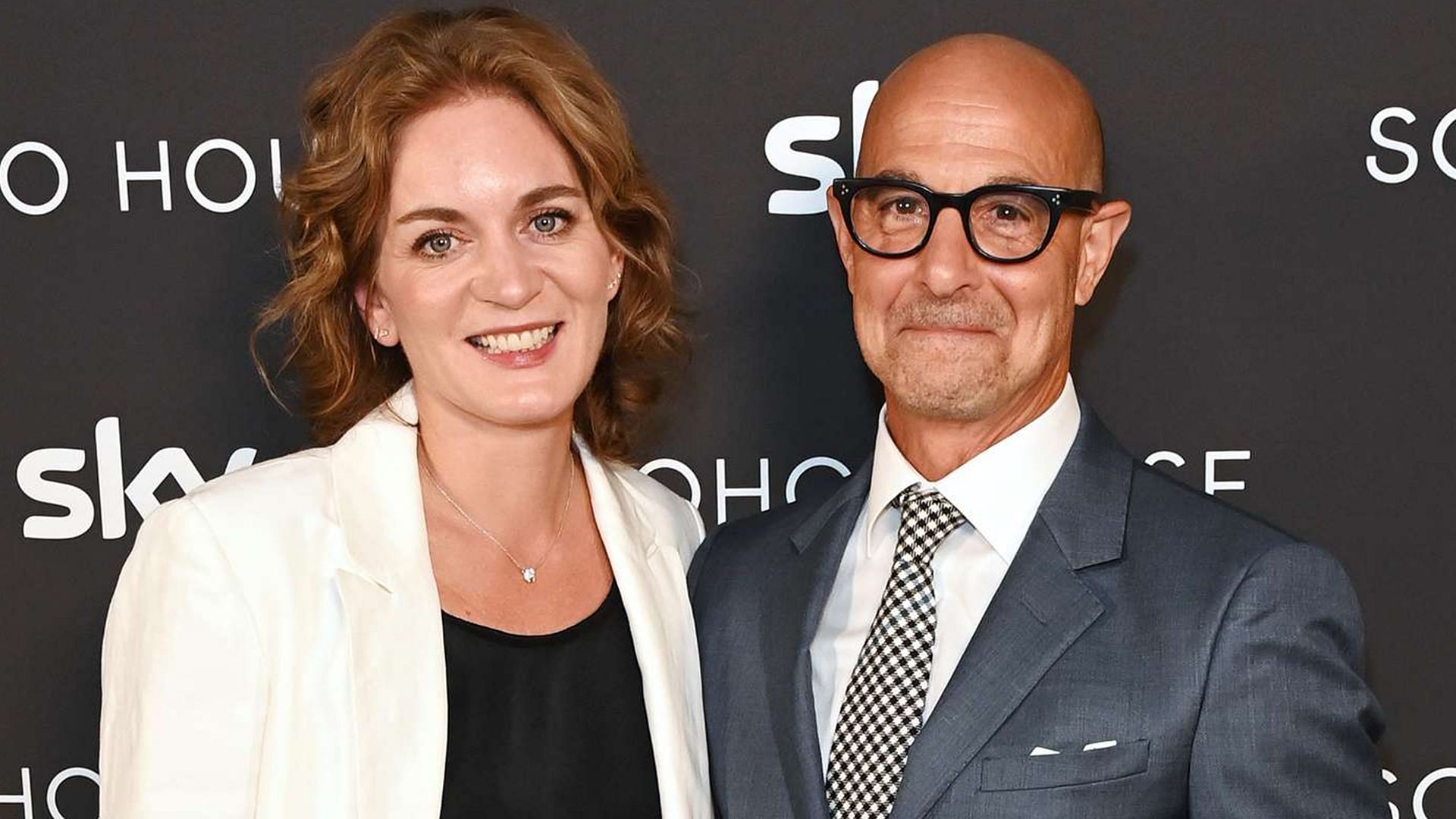 Stanley Tucci and Felicity Blunt (Image via IMDb)