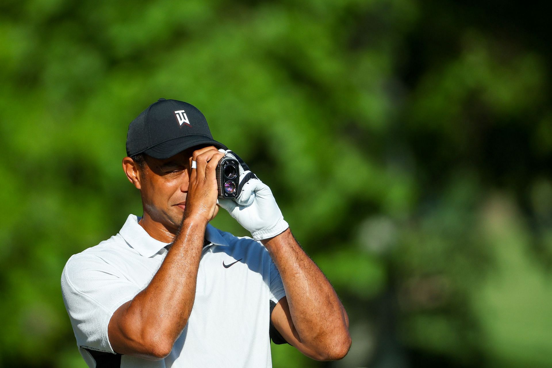 Tiger Woods at the PGA Championship (Image via Getty).