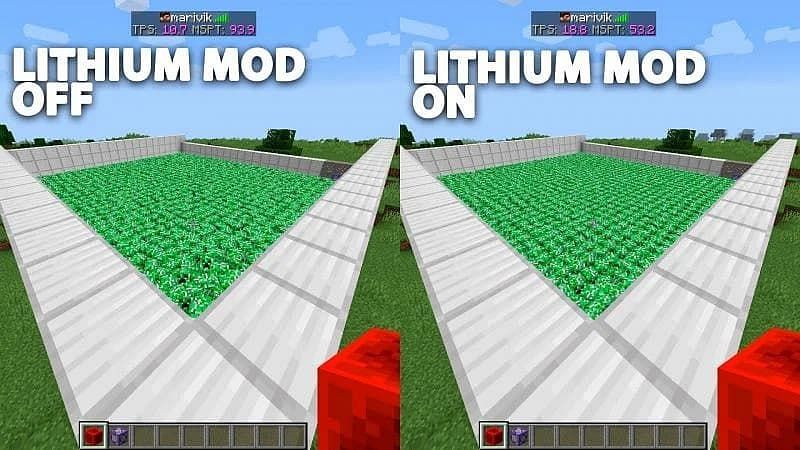 Performance with Lithium (Image via Reddit, u/TalentedBlue)