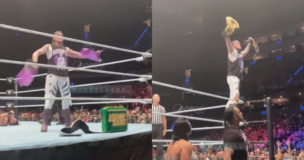 Dominik was up to his usual tricks at WWE live event.