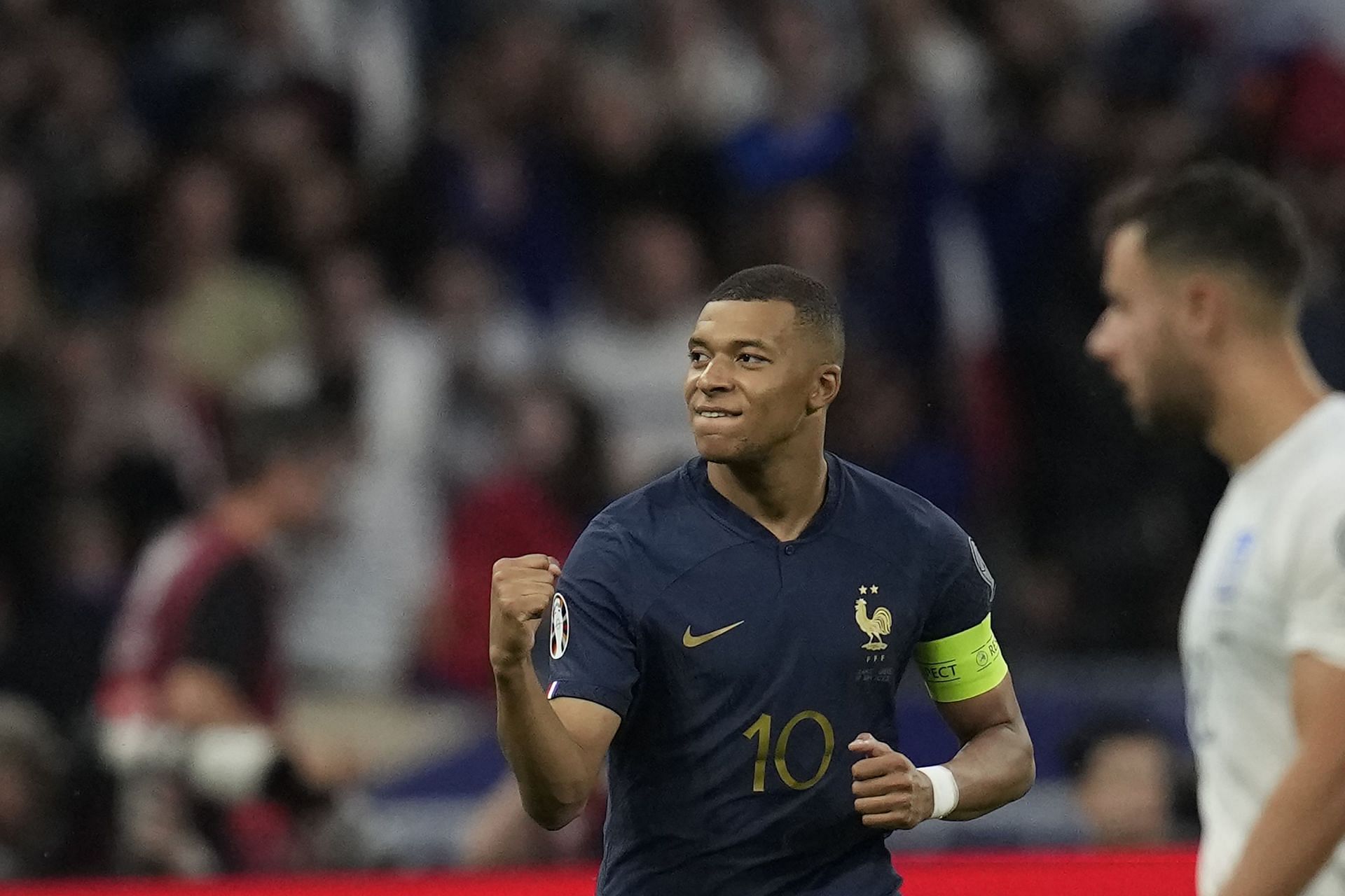 Kylian Mbappe is yet to commit his future in Paris.