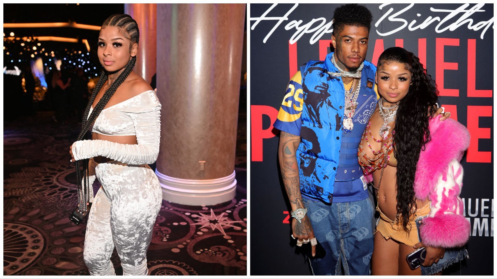 Blueface and Chrisean previously faced a lot of allegations (Image via Getty Images)