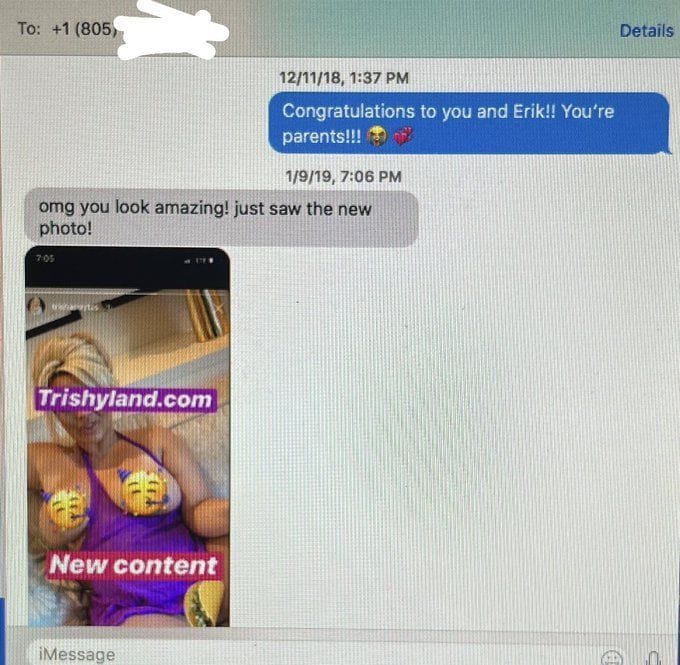 "Legitimately horrifying" Colleen Ballinger texts about Trisha Paytas