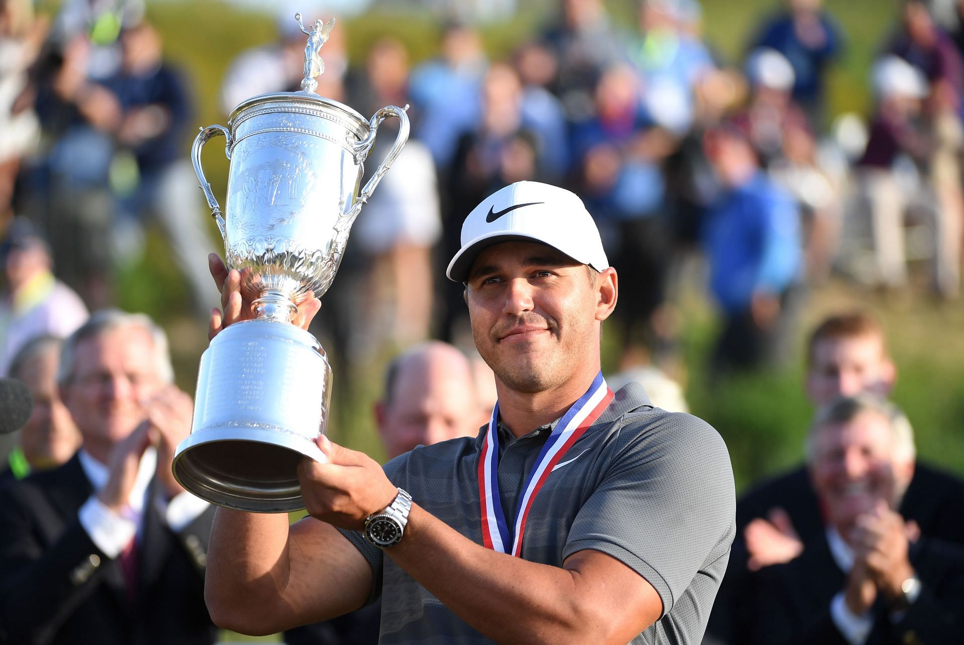 Brooks Koepka after winning the U.S. Open 2017 (Image via Getty).