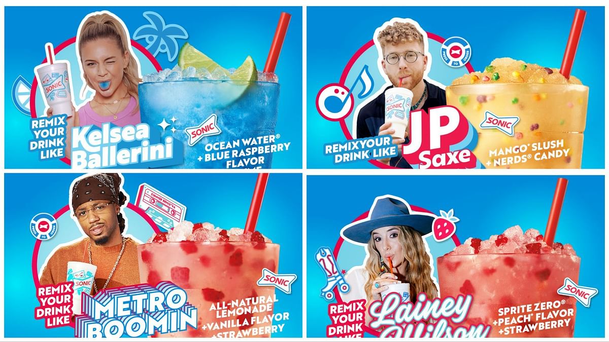 SONIC: SONIC Drive-In new celebrity drink remixes: Varieties ...