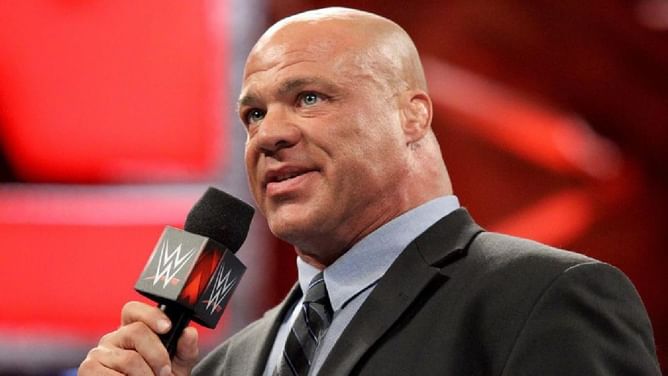 WWE Hall of Famer Kurt Angle reveals new look