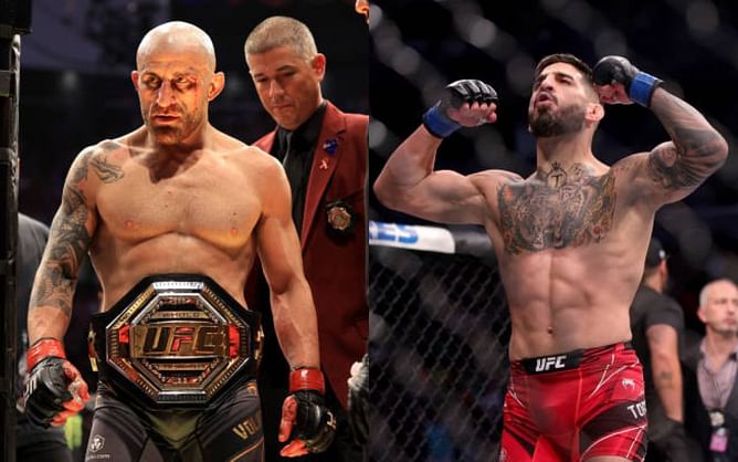 "Do you watch me fight?" - Alexander Volkanovski says Ilia Topuria is 'delusional' in how he sees their fight going down