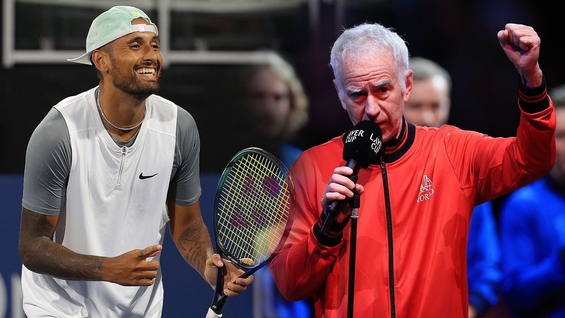 Nick Kyrgios jokes about John McEnroe