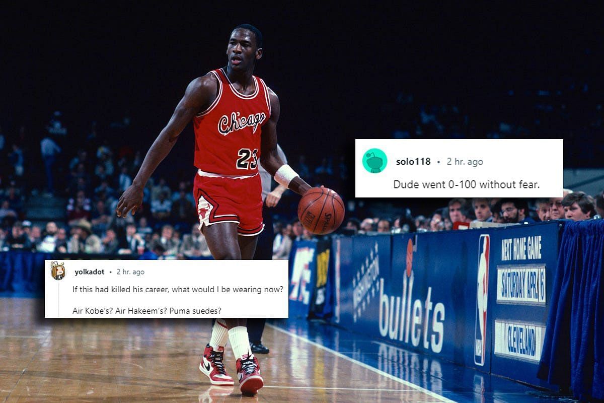 Fans react to Michael Jordan