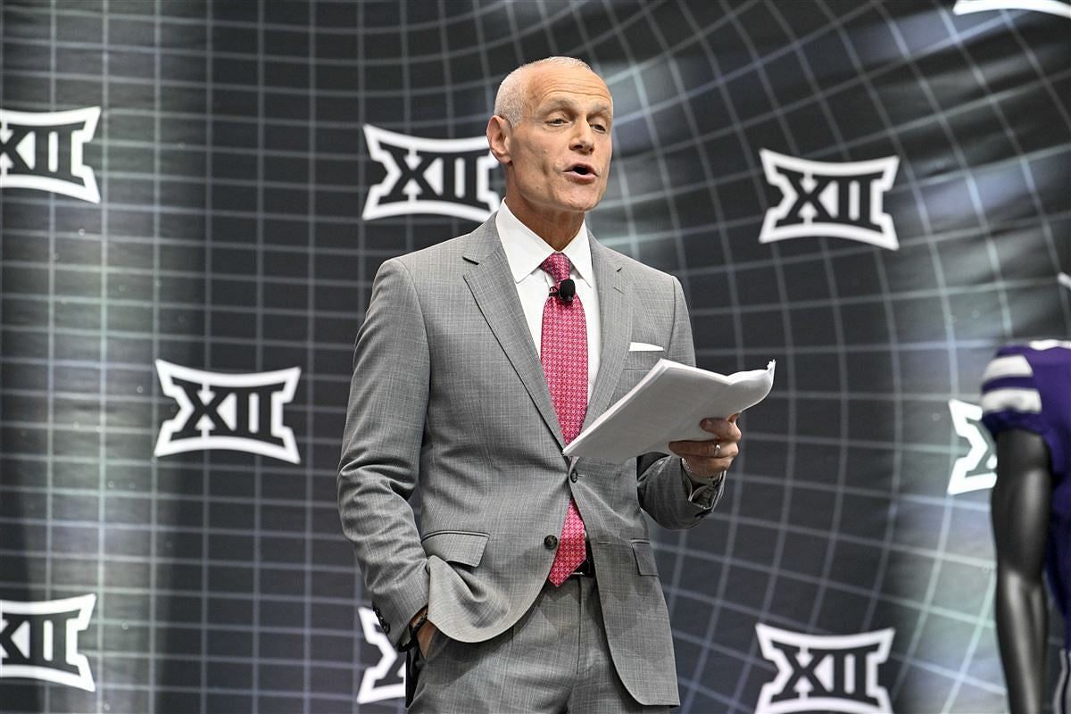 Brett Yormark at the Big 12 Media Days