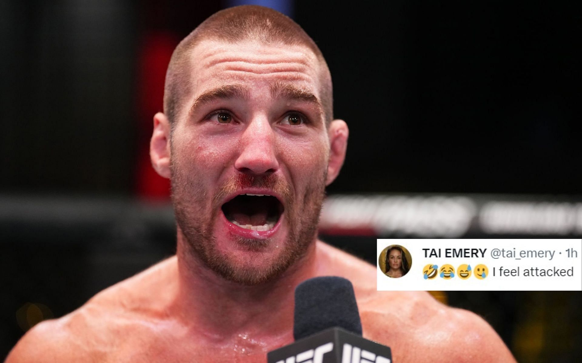 UFC middleweight contender Sean Strickland [Image Courtesy: @GettyImages]