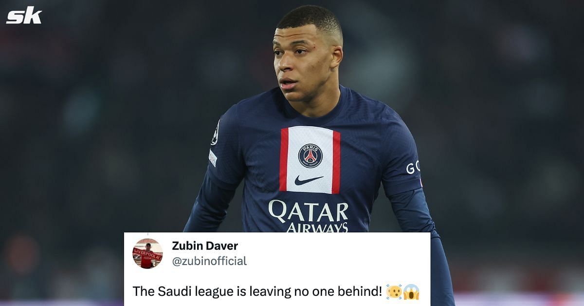 Fans reacted on Twitter after Al-Hilal submitted a bid for Kylian Mbappe 