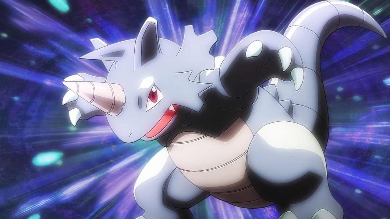 Rhydon as seen in the anime (Image via The Pokemon Company)
