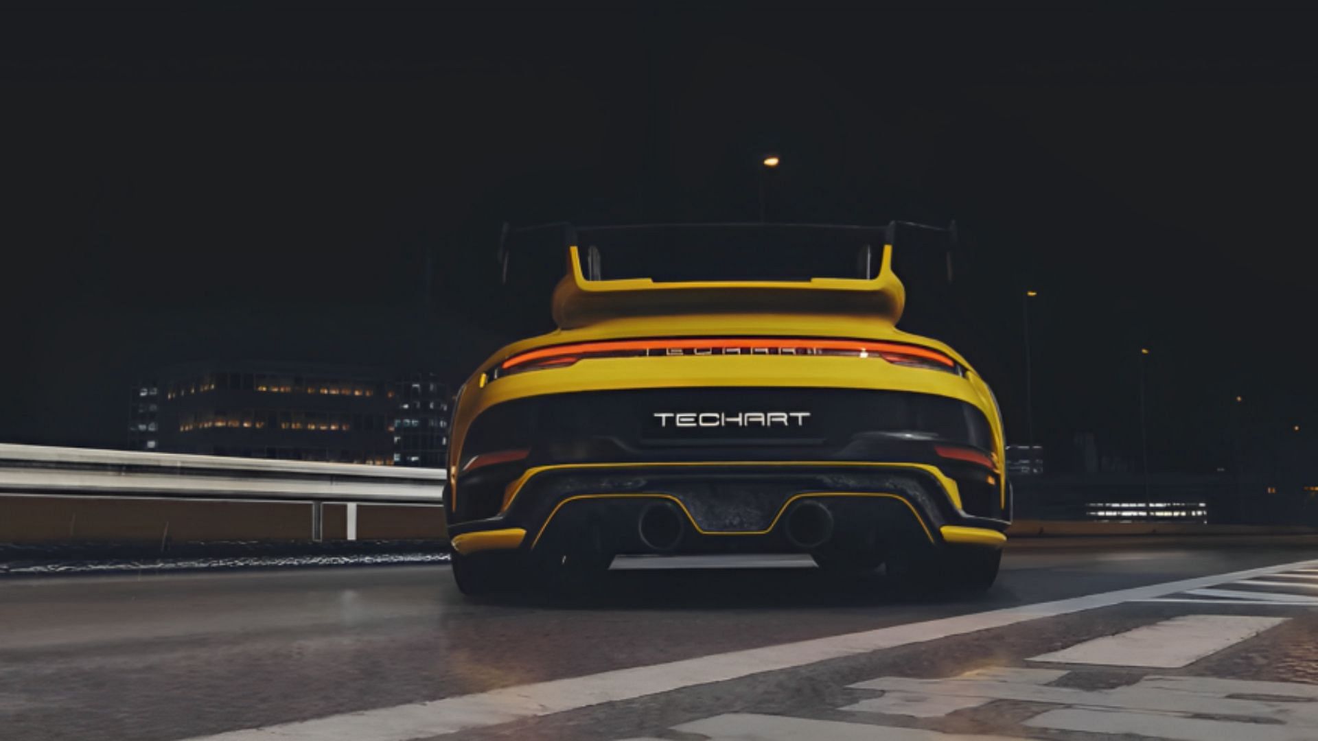 The GTstreet R presents players with a wide range of colour options (Image via YouTube/ TECHART)