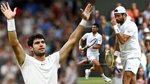"Reminds me of Novak Djokovic" - Matteo Berrettini lauds Carlos Alcaraz after Wimbledon 4R defeat