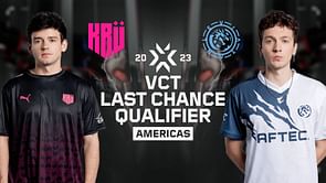 KRU Esports vs Leviatan - VCT Americas LCQ 2023 Grand Final: Predictions, where to watch, and more