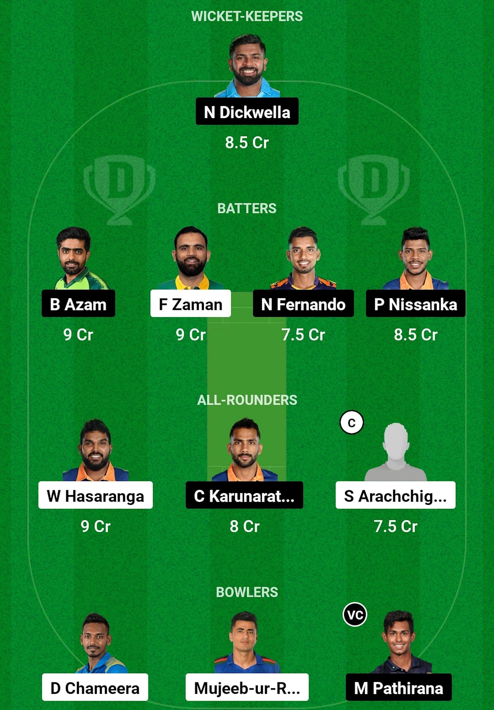 BLK vs CS Dream11 Prediction, Match 3, Grand League Team