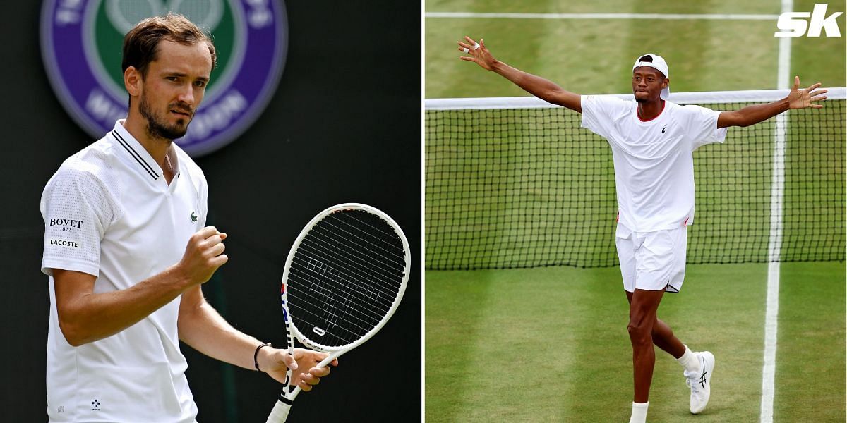 Daniil Medvedev vs Christopher Eubanks is one of the quarterfinal matches at the 2023 Wimbledon.