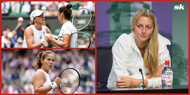 "We talked in the locker room, Daria Kasatkina and Iga Swiatek are in third round and some haven't even played the first" - Petra Kvitova