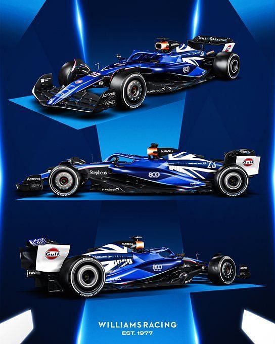 Williams unveils special livery for the 2023 F1 British GP